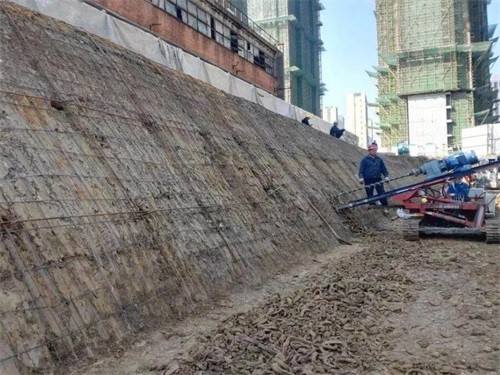 陵城建筑边坡支护